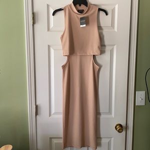 Topshop Bodycon Cut out dress